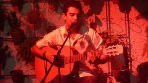 david renteria en cafe chaplin